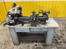 9" South Bend #CL-670Z, bench top engine lathe, 3-jaw chuck, 52-1475 RPM
