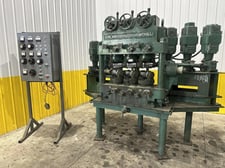 2.25" Mach Hemp #924R, rotary 6-roll tube & pipe straightener, individual adjustment, vari-speed DC drive