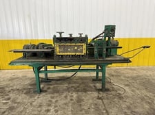 1-1/8" Bliss, Mack-Hemp #AXY, 6-roll rotary tube & pipe straightener