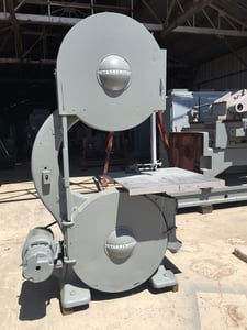 Tannewitz #G1, Vert Band Saw, 36" wheel, 36" throat, 1.75-2" blade, 1.5 HP, 220/440 V., 3ph