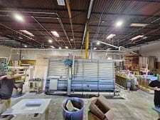 Holz-Her #1265 Supercut Vertical Panel Saw, 4 HP, integrated dust collection