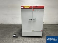 Binder #KB720-UL, Refrigerated Incubator, Portable, 2 Door, 24.6 cu.ft., glass doors, wire shelves, 240 V.