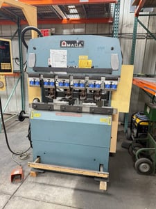 25 Ton, Amada #RG-25, Hydraulic Press Brake, 4' overall, 40" between uprights, 7.87" throat depth, 1983