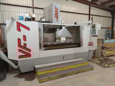 Haas #VF-7, CNC Vertical Machining Center, 84" X, 32" Y, 30" Z, 7500 RPM, CAT 40, 20-Tool automatic tool