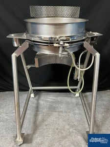 24" Midwestern #M55, Porta Sifter, Stainless Steel, stand (2 available)