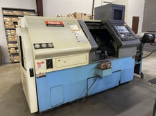 Mazak #QT-20, CNC Lathe, 12 pos. turret, 8" chuck, A2-6, T Plus 12 Control