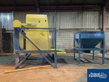 Flexicon #HY000612, Gaylord Box Dump Station, w/ discharge auger (2 available)