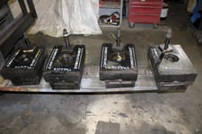 Isolation Pads, 16.75" x 12.325" x 8.25" Vibro Dynamics #16WHM47, 1.25" shaft