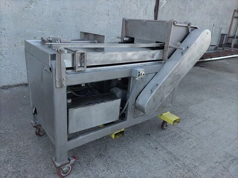 Hydrauflaker frozen block flaker, Stainless steel, 10 HP, 1170 RPM, 230/460 V., 13" x 27" rotating cutting