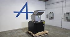 22" x 21" Milacron #MBG-18, Plastic Granulator, 7.5 HP, 73" infeed H, 460 V., 3-Ph., 60 Hz, 2006