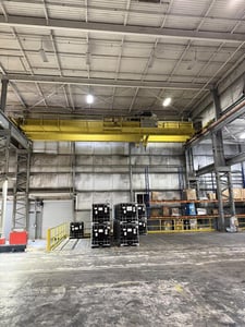 30/5 Ton, Shawbox, overhead bridge crane, 60' Span