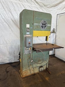 26" DoAll #V-26, vertical bandsaw
