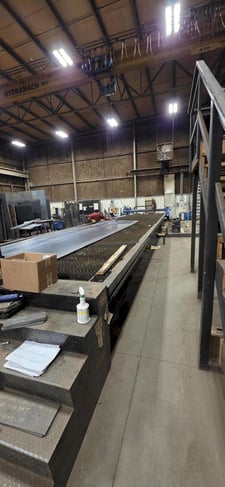 Pinnacle #Pro-Hypertherm-Edge-Pro, CNC plasma table, 10' x 40' table, 2013