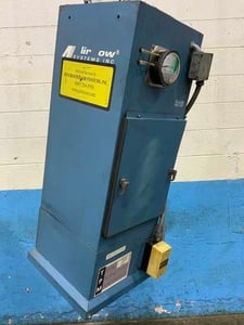 Air Flow Systems #MPO4-BI-PG6-PLENUM-STAND24-DL-MS, dust collector, 2 stage, 6" intake diameter, 3/4 HP