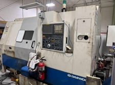 Daewoo Doosan #Puma-2000SY, CNC Turning Center, Fanuc 18iTB, 23.6" swing, 2.5" bar, 2003