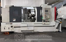Mori Seiki #NL-2500SY/1250, CNC turning center, 29.7" swing, 10" 3-jaw chuck, 3.1" bar, 14" dia., 51.1"lgth