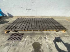 71" x 140" T-slotted plate