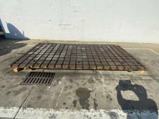 72" x 140" T-slotted plate