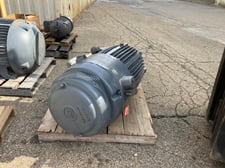 150 HP 1781 RPM U.S. Motors, Frame 447VP-16, TEFC, VSS, vertical solid shaft, 460 Volts