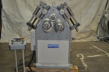 2.5" Sampson #HPK-65, vertical angle bending rolls, double pinch design, 2010