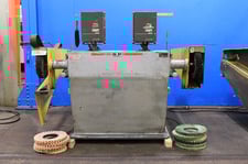 G & P #2MVS-1000, polisher, 10 HP dual motor, 2 head, back stands, 2008