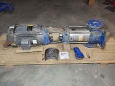 240 GPM @ 830' TDH, Goulds #46SV40GN4F20, Vertical Multi-Stage Pump, 3500 RPM, 30 HP, 230/460 V., 3-Ph.