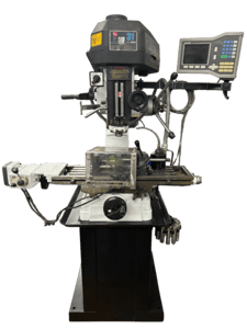 RF #105-1120, Mill Drill, 8" x24" table, 1.5 HP, Acu-Rite digital read out, 2014
