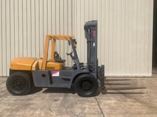 22000 lb. TCM #FD100-9, Forklift, 147.6" lift height, excellent condition, 1150 hours