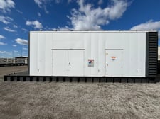 1500 KW Caterpillar #3512C, diesel generator set, 277/480 Volts, 219 hours, 1800 RPM, EPA Tier 2, sound