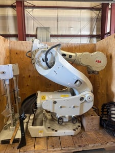 ABB, IRB 7600 500/2.55, robot with IRC5 Control, pendant, cables, operator station, 2016