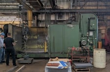 Blanchard #72HD-120, heavy duty vertical spindle rotary surface grinder, 144" swing, 120" chuck, 72" wheel