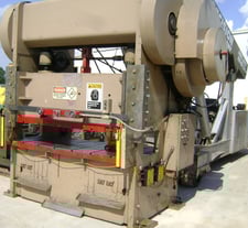 150 Ton, Dreis & Krump Chicago, 36" x72" bed, 3" stroke, 1-1/2" adj, 30 SPM, 18" win., 12" die space, #81800