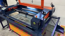 Associated Pacific Lazer #4024, CO2 CNC Laser Engraver, 80 watt, 40" x 24" Table, 110 V., Air Assist Pump