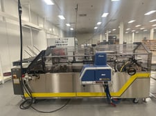 Econocorp #Spartan-11234, Manual End-Load Glue Cartoner, 2400 cartons/hr., 2" x 1" x 5" min. to 10" x 4" x