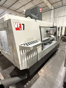 Haas #VF-7/40, CNC Vertical Machining Center, 84" X, 32" Y, 30" Z, 84" x 28" Table, 4-Axis, 7500 RPM, 20 HP