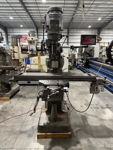 Bridgeport #Series-I, vertical mill, 9" x48"tbl., 2 HP, 32.5"X, 12" Y, 16" Z, 60-4200 RPM, R-8, X-Axis power