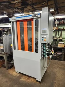James Engineering #462W, deburr & wash machine, excellent condition, in plant, hardley used, 2016