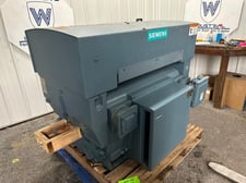250 HP 887 RPM Siemens, Frame 508S/509S, weather protected enclosure type 2 SB, Unused Surplus, 460 Volts