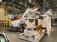 Image for 40000 lb, Feed-Lease reel coil line, 66" wide, 9-roll straightener