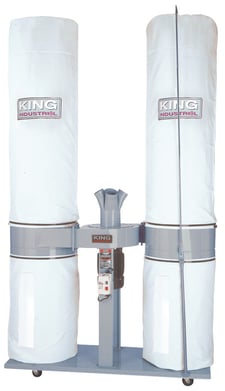 3980 cfm King Canada #KC-5043FX-6, dust collector, 5 HP, new