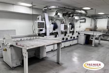 Rand-Bright #RB80D, dry polisher, electronic vari-speed feed drum, L to R, emergency stop, 2022