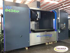 Milltronics #VM8434XP, CNC vertical machining center, Milltronics 9000 Series Control, 84" X, 34" Y, 30" Z