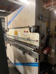 60 Ton, Wysong #MTH60-96, CNC hydraulic press brake, Hurco Autobend Control, 8' overall, 78" between housing