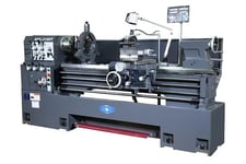 17" x 60" GMC #GML-1760T, heavy duty gap bed lathe, 9-1/2" swing over cross slide, 3-jaw 10" chuck, foot