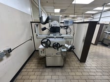 6" x 12" Okamoto #Linear-612B, reciprocating surface grinders, 8" x 1-1/4" x 1-1/4" wheel, 2 HP, O.S. Walker