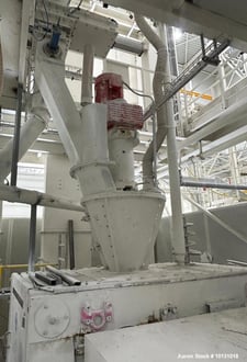 Hosokawa Alpine Acme-Gridley #MS-300, Briquetter Compactor, 3000 KN, (2) 27.7" x 11.1" wide rolls, Screw