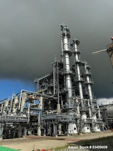 Image for Gas Plant Unit, Shell & Tube Heat Exchanger, Deethanizer and Depropanizer System, Part of 153000 barrels/day Crude Oil Plant