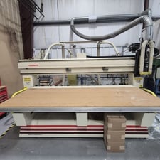 Thermwood #CS42, CNC router with vacuum pump, 5' x 10' table, 24000 RPM, Super Control, 2000