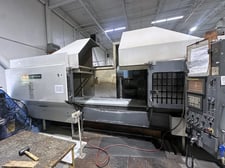 Mazak #MTV815/120-5X, CNC vertical machining center, 60 automatic tool changer, 120" X, 31.8" Y, 29.5" Z
