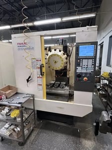 Fanuc #Robodrill-D14MIB5, CNC vertical machining center, 14 automatic tool changer, 20" X, 16" Y, 13" Z